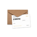 Vasky dárkový poukaz 2 000 Kč