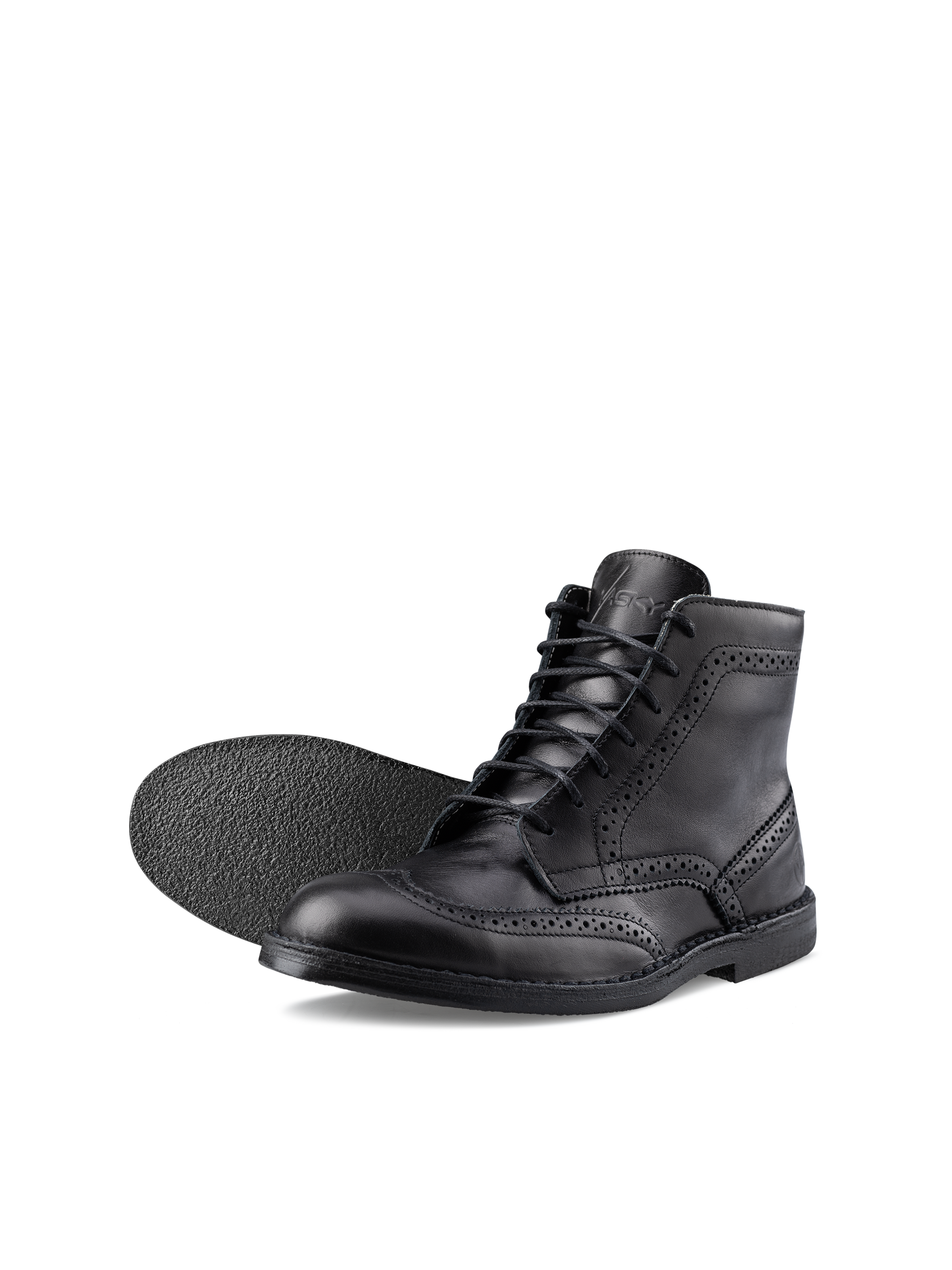Brogue High Black