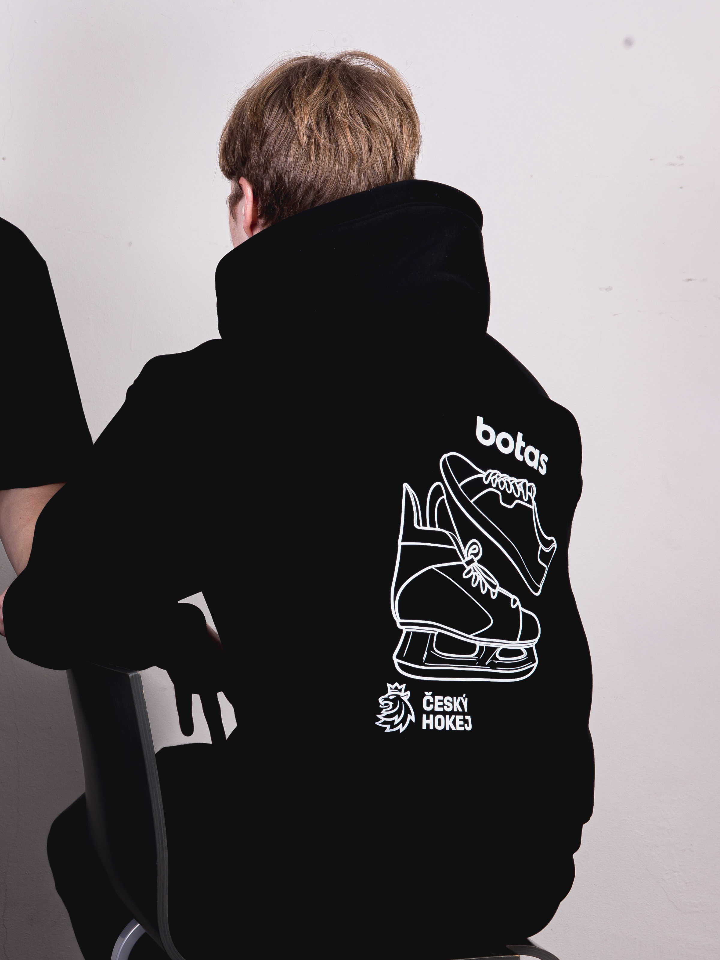 Mikina Botas × Český hokej Black