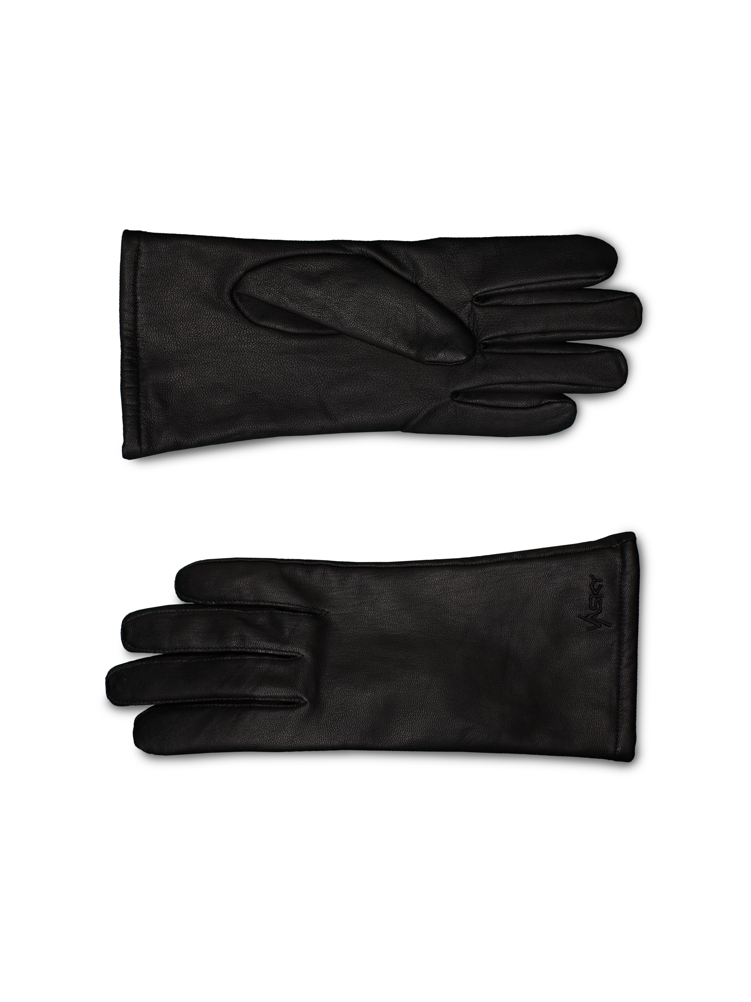 Pánské Kožené Rukavice Black